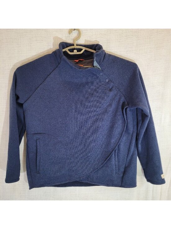Merrell Tops - Merrell Sweatshirt Womens XL Blue Pullover 1/4 Button Collar Athleisure